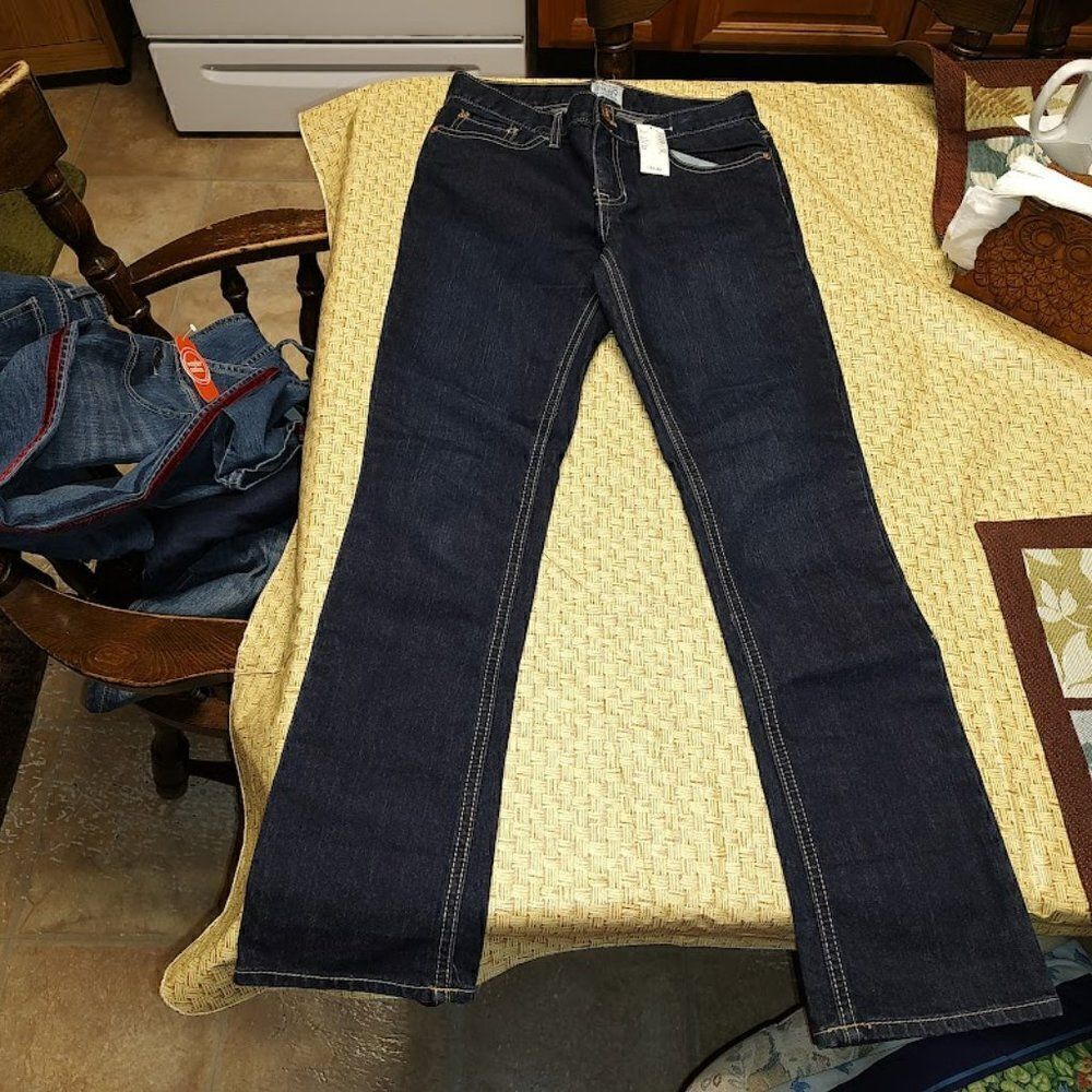 New The Children's Place Blue Skinny Jeans Size Girl's 14
